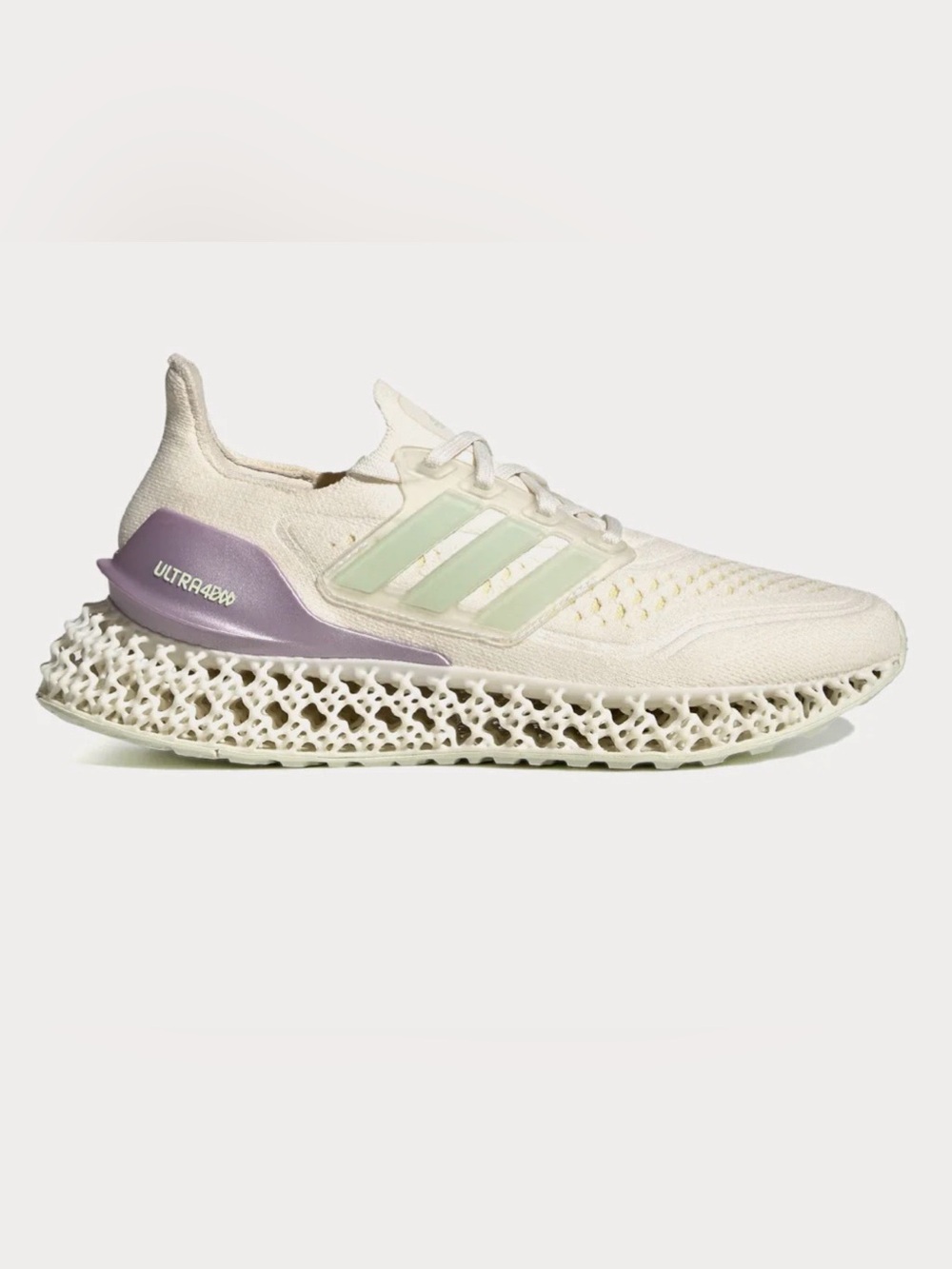Adidas - Ultra 4d FWD Cloud White / Linen
Green / Almost Yellow Running Shoes